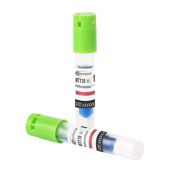 Indicador biológico autónomo rápido de 4 h para Óxido de etileno (BT110)