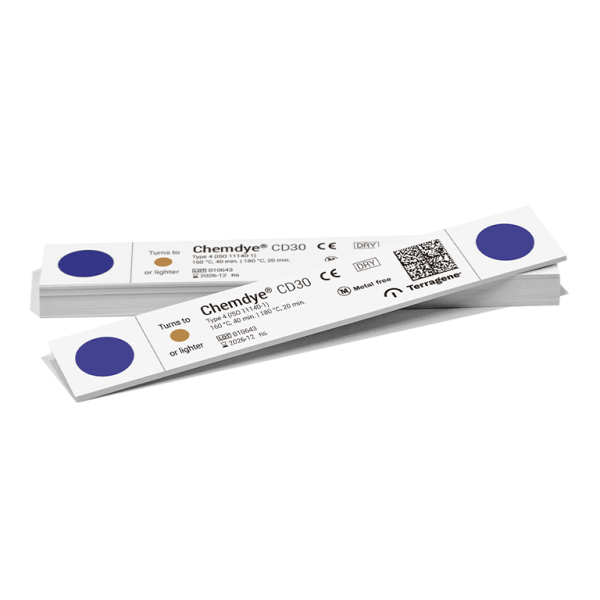 Indicador químico multivariable para calor seco (CD30)