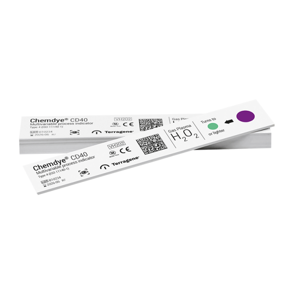 Indicador químico de peróxido de hidrógeno (CD40)
